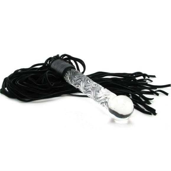 Icicles  Hand Blown Glass WhipElegant, - Picture 2 of 5